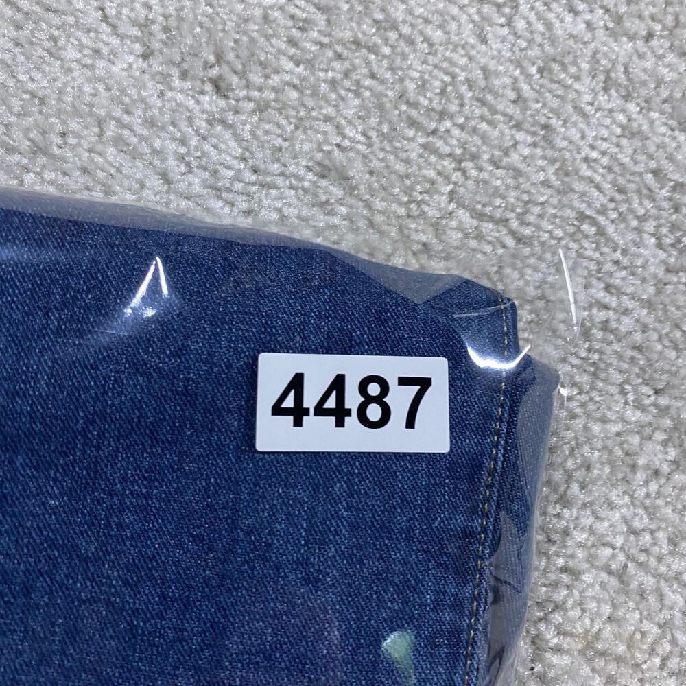 Ermenegildo Zegna Jeans Mens 36x32 Blue Regular Straight Leg Denim Made Italy - Picture 10 of 10